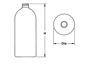 Set 3 Contenitori Sottovuoto Service 17x17x8 cm 1,25 lt Giganplast